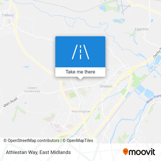 Athlestan Way map