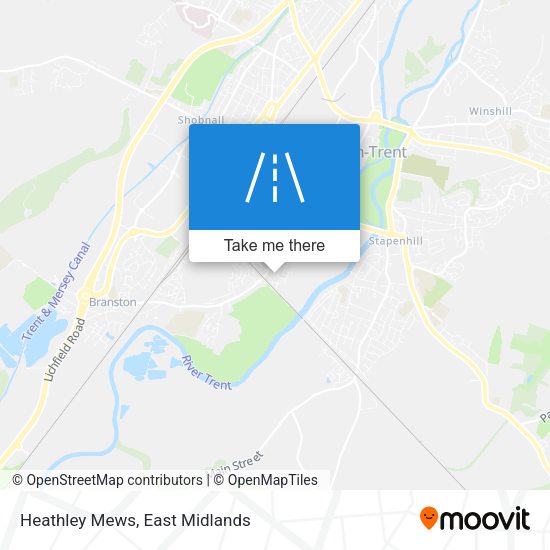 Heathley Mews map