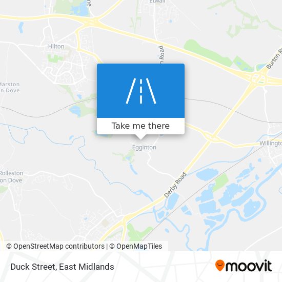 Duck Street map