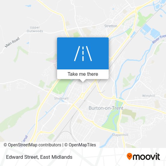 Edward Street map