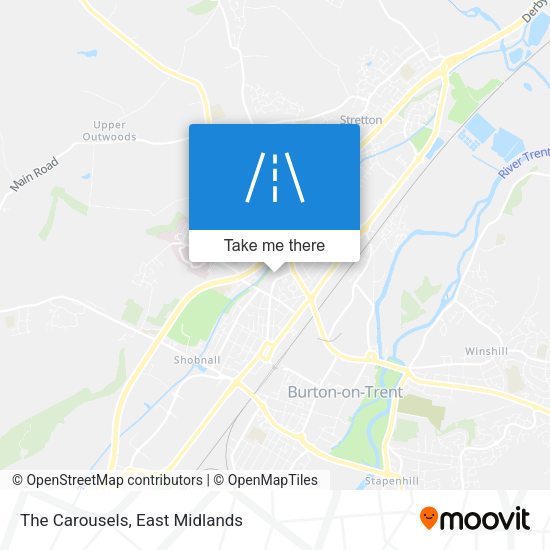 The Carousels map