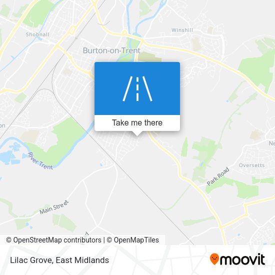 Lilac Grove map