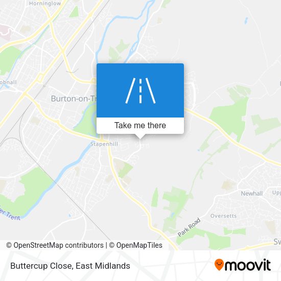 Buttercup Close map