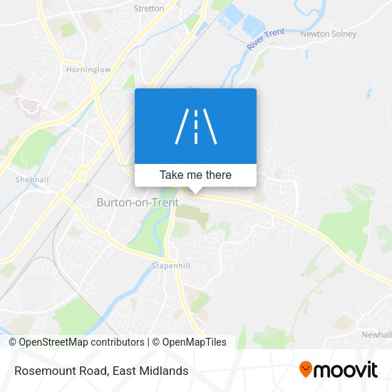 Rosemount Road map