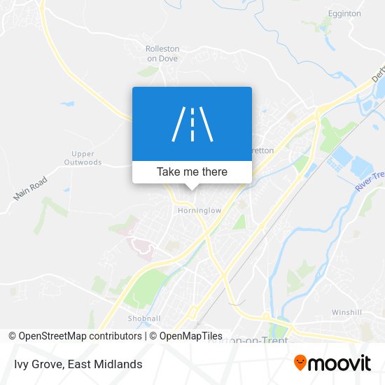 Ivy Grove map