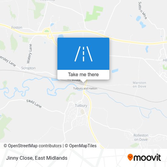 Jinny Close map