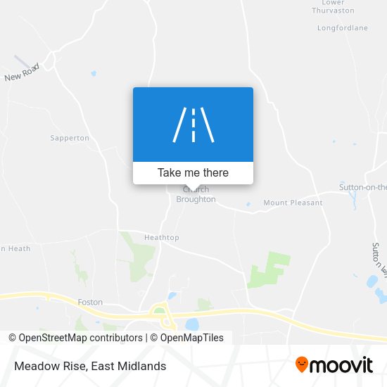 Meadow Rise map