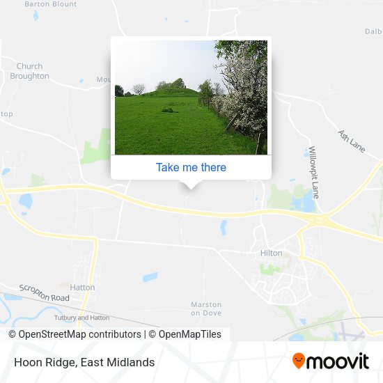 Hoon Ridge map