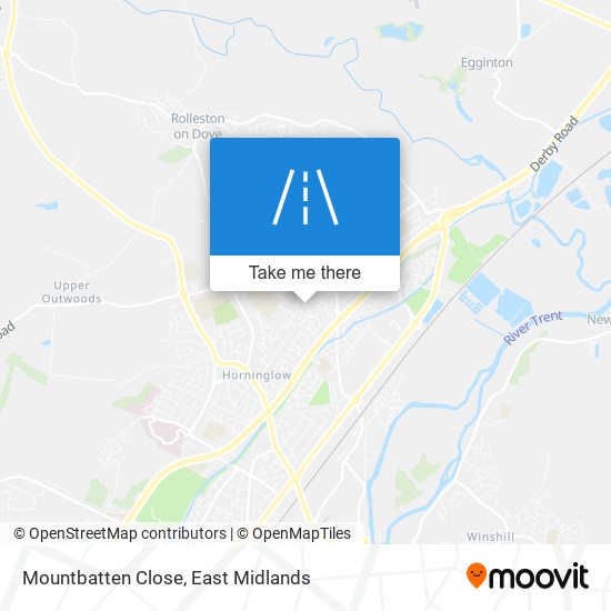 Mountbatten Close map