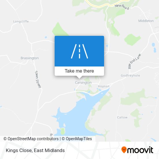 Kings Close map