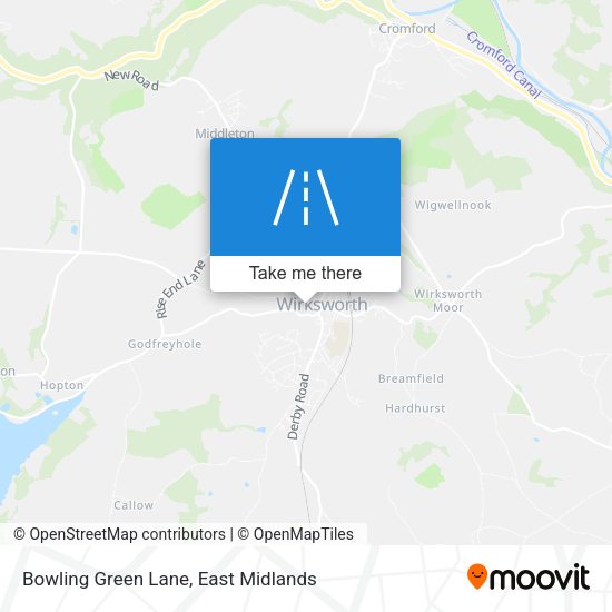 Bowling Green Lane map