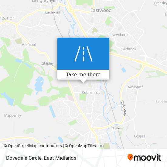 Dovedale Circle map