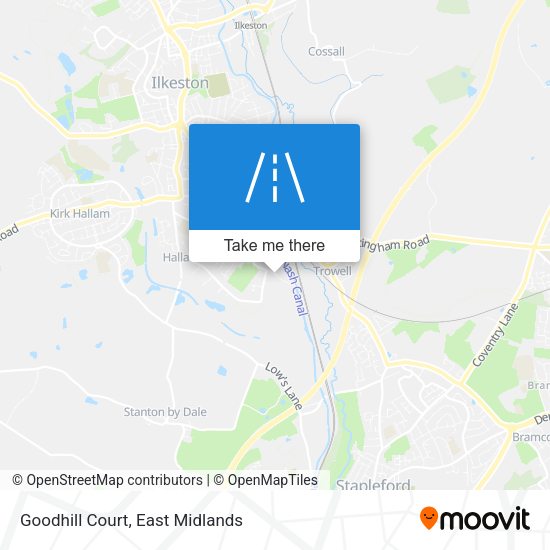 Goodhill Court map