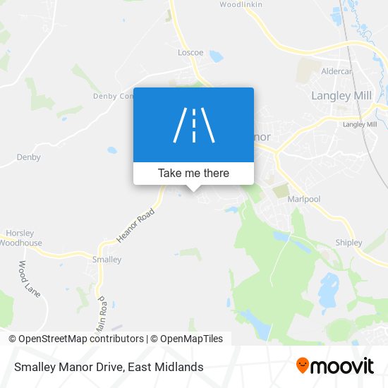 Smalley Manor Drive map