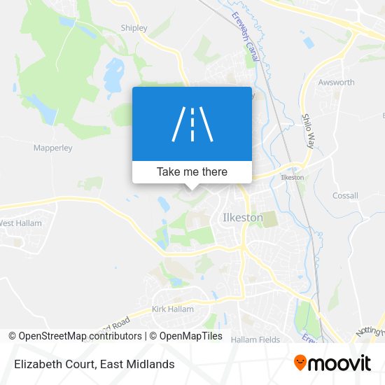 Elizabeth Court map