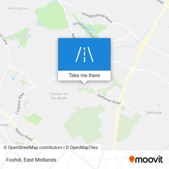 Foxhill map
