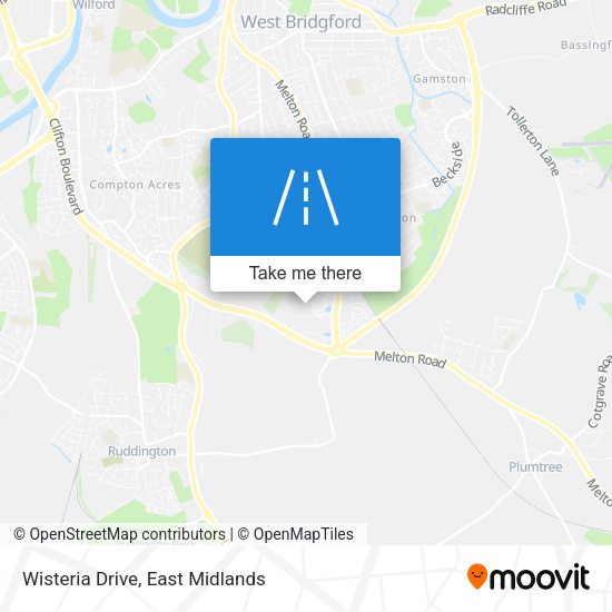 Wisteria Drive map