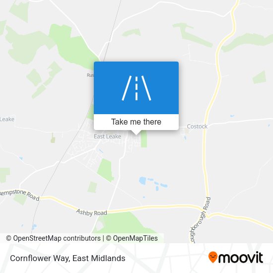 Cornflower Way map