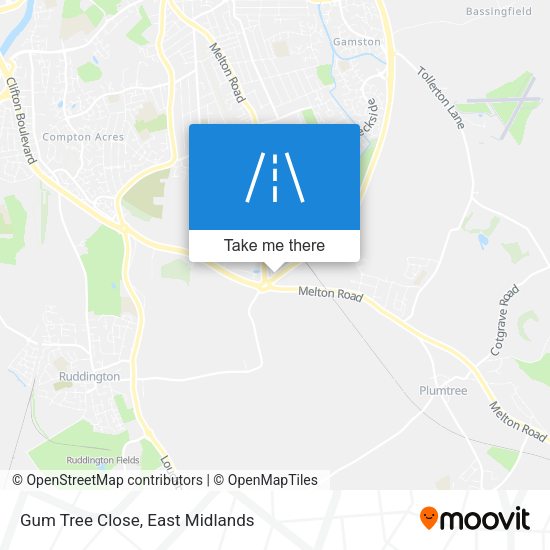 Gum Tree Close map