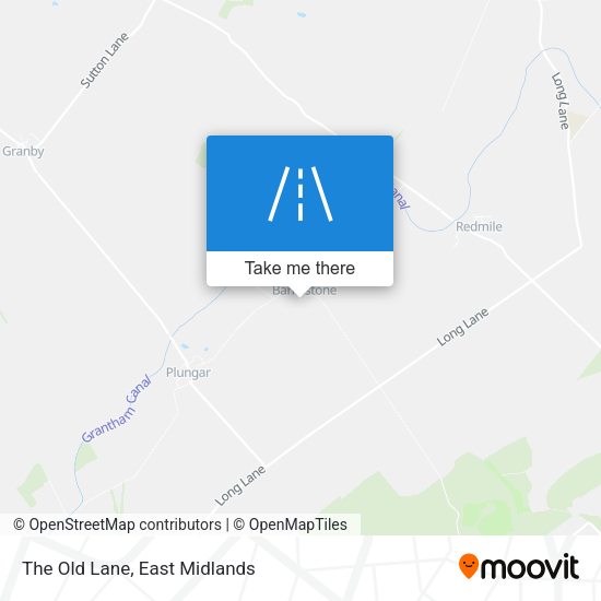 The Old Lane map