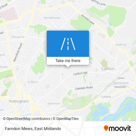 Farndon Mews map