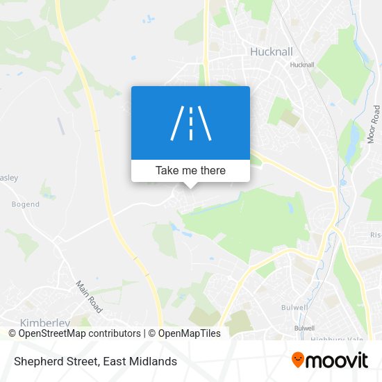 Shepherd Street map