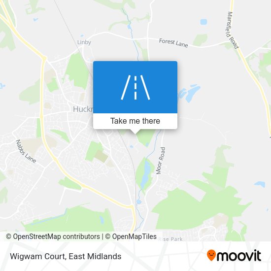 Wigwam Court map