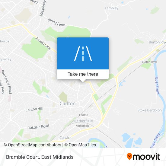 Bramble Court map