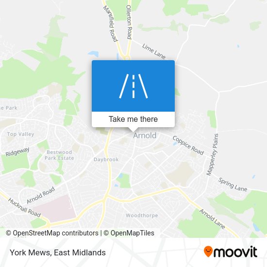 York Mews map