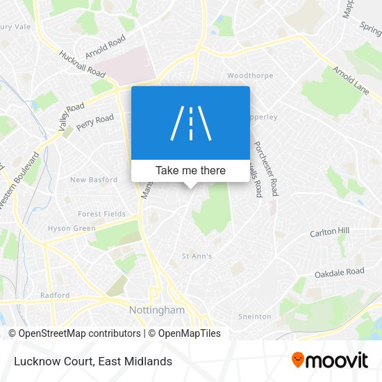 Lucknow Court map