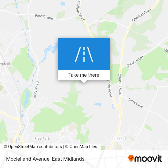 Mcclelland Avenue map