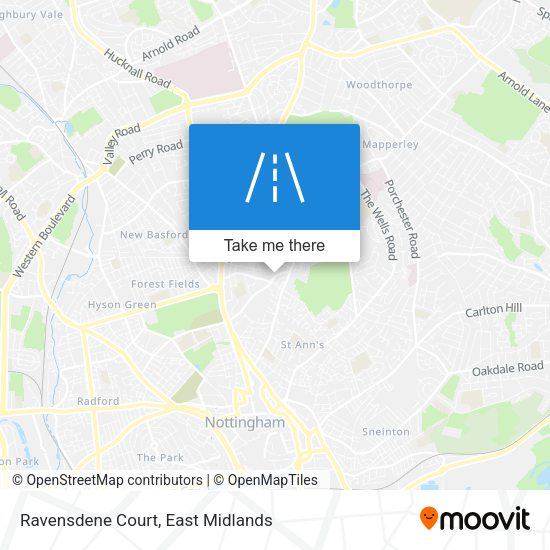 Ravensdene Court map