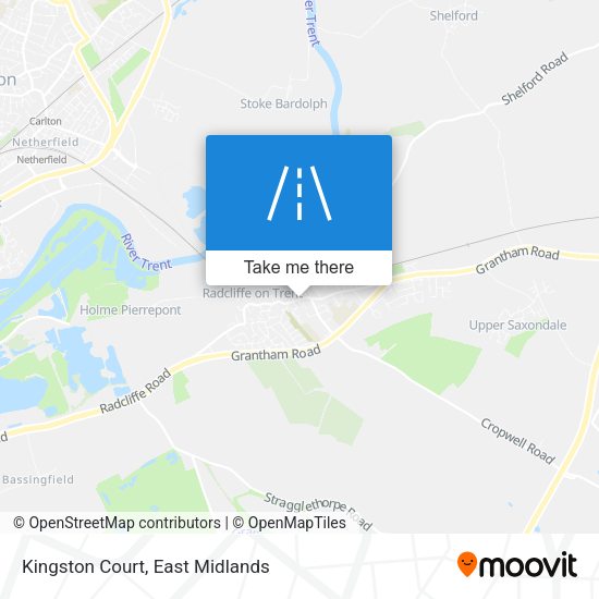 Kingston Court map