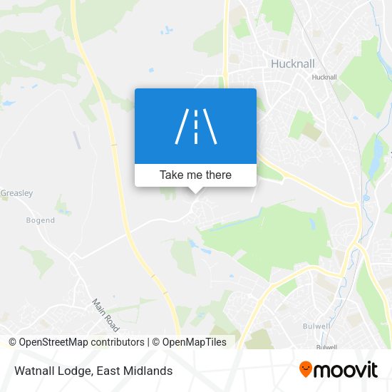 Watnall Lodge map