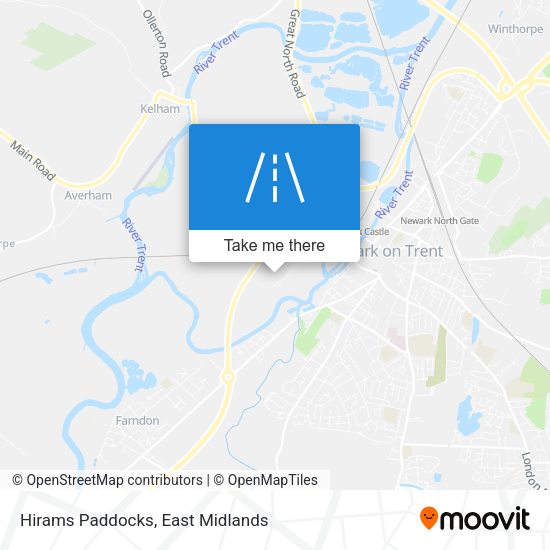 Hirams Paddocks map