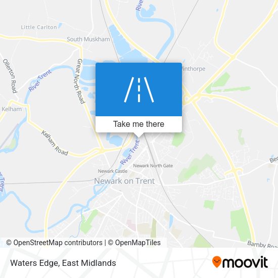 Waters Edge map