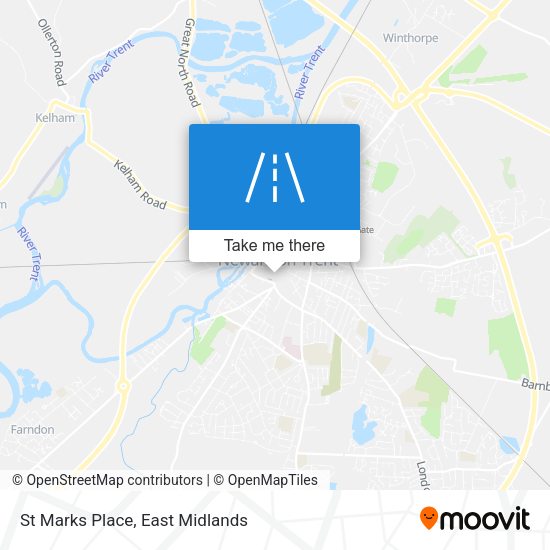 St Marks Place map