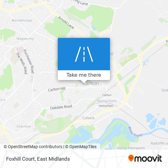 Foxhill Court map