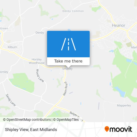 Shipley View map