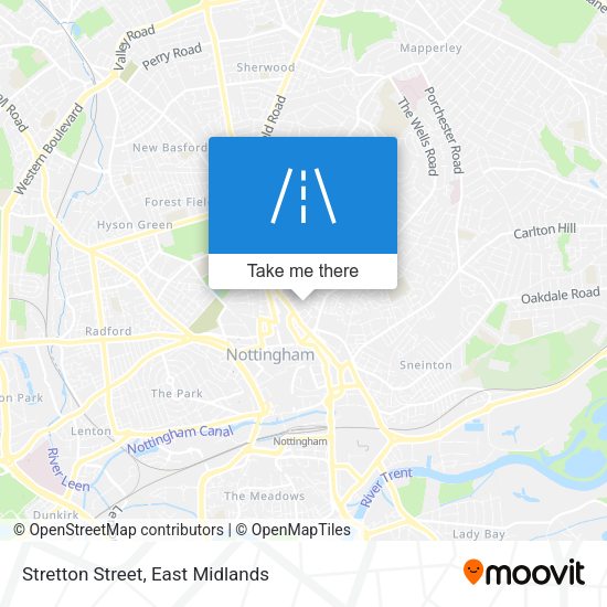 Stretton Street map