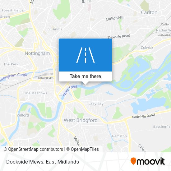 Dockside Mews map