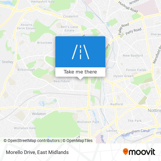 Morello Drive map