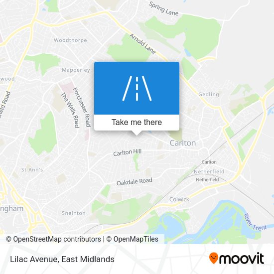 Lilac Avenue map