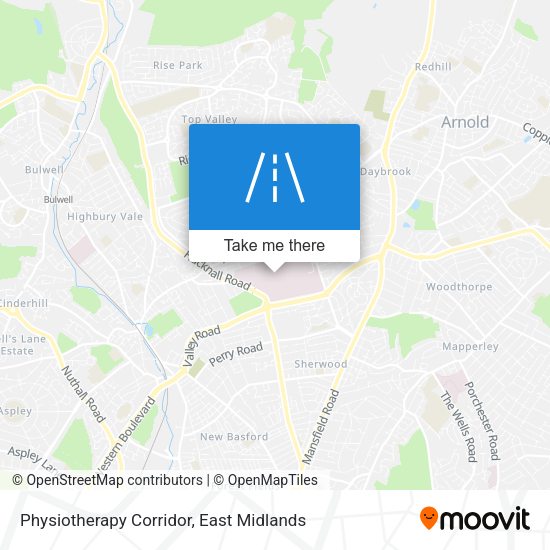 Physiotherapy Corridor map