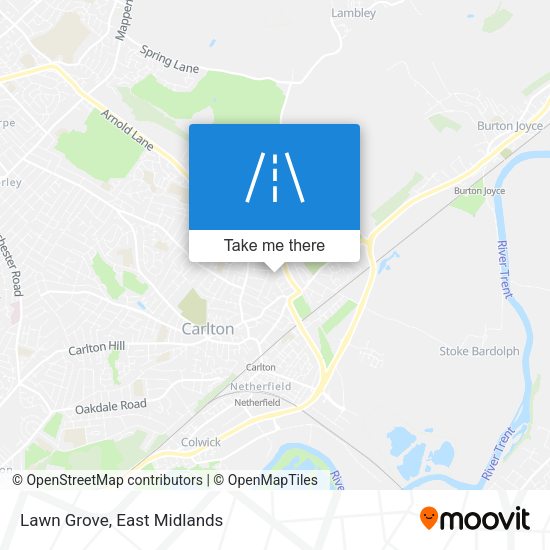 Lawn Grove map
