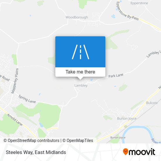 Steeles Way map