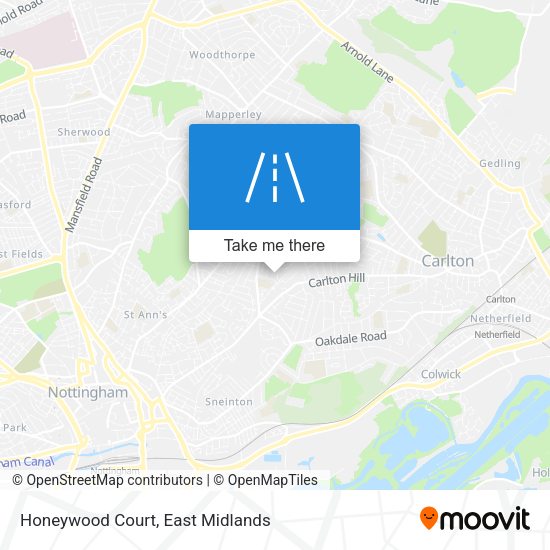 Honeywood Court map