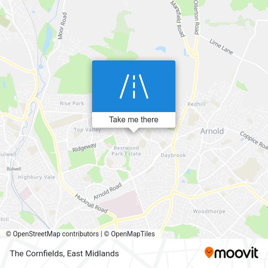 The Cornfields map