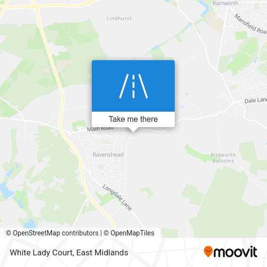 White Lady Court map