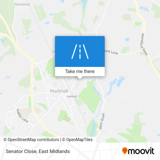 Senator Close map